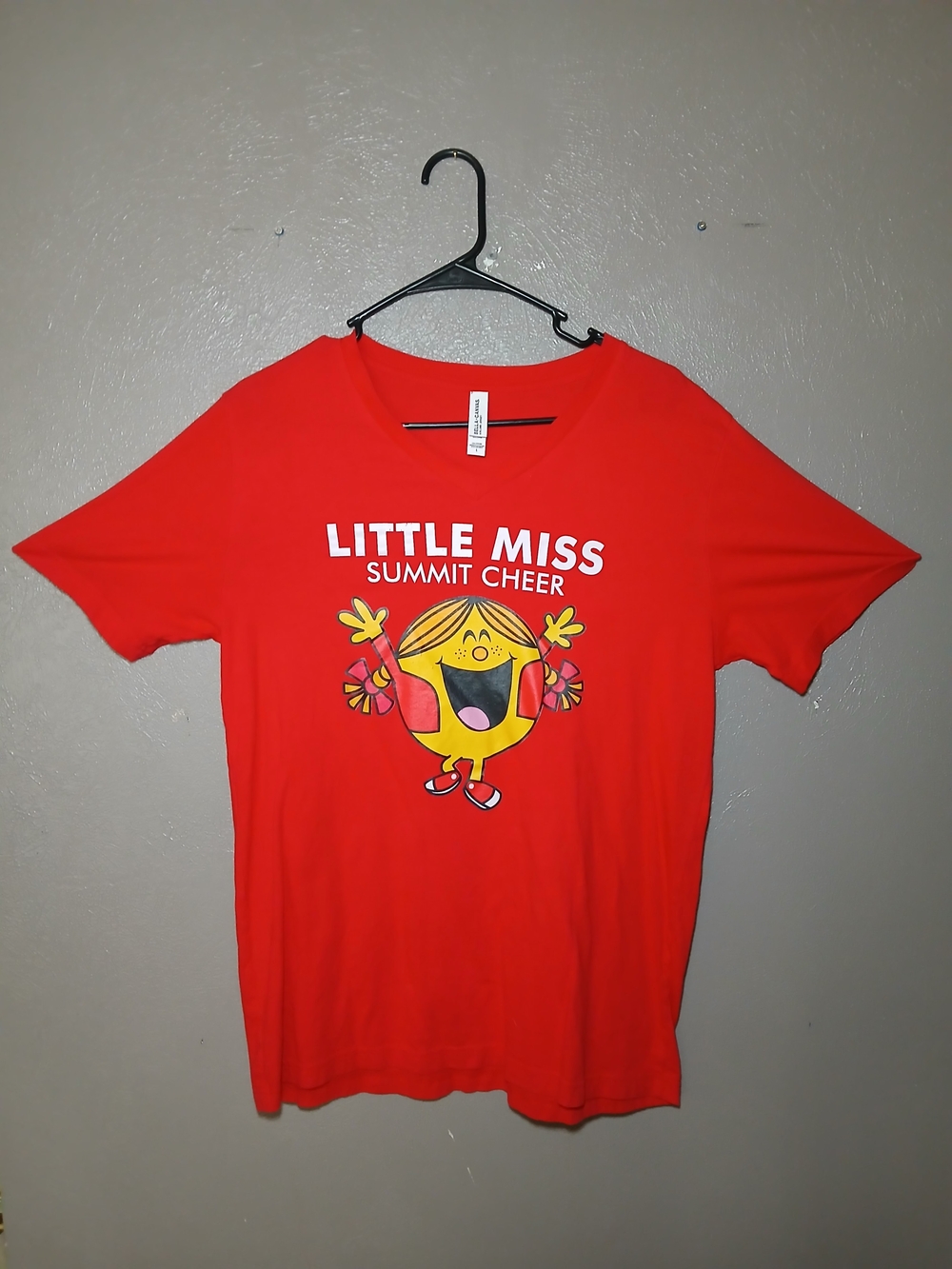 Little Miss Summit Cheer Red Graphic Tee